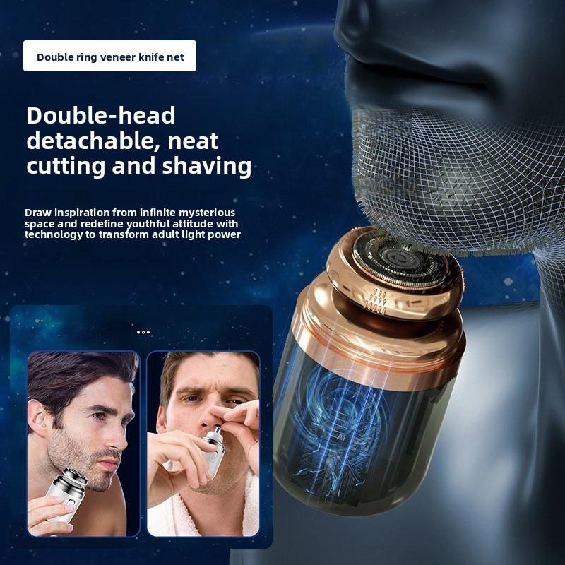 Mini Razor Electric Razor Portable Rechargeable Shaving Knife Men's Capsule Shaving Shaver Razor
