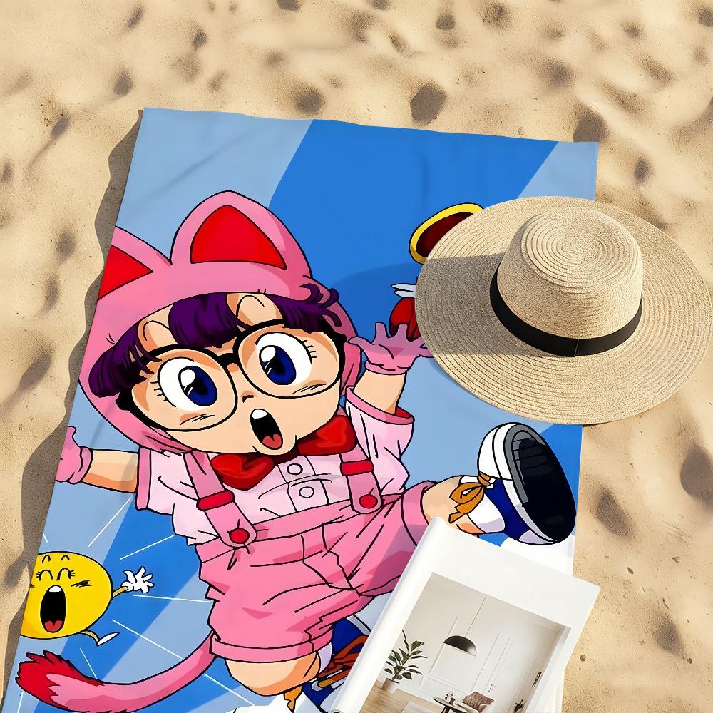 Classic Anime D-Dr. Slump Cute Towel Soft Pool Gift For Travel Gym Shower Camping Quick Dry Sports Large Beach Towels