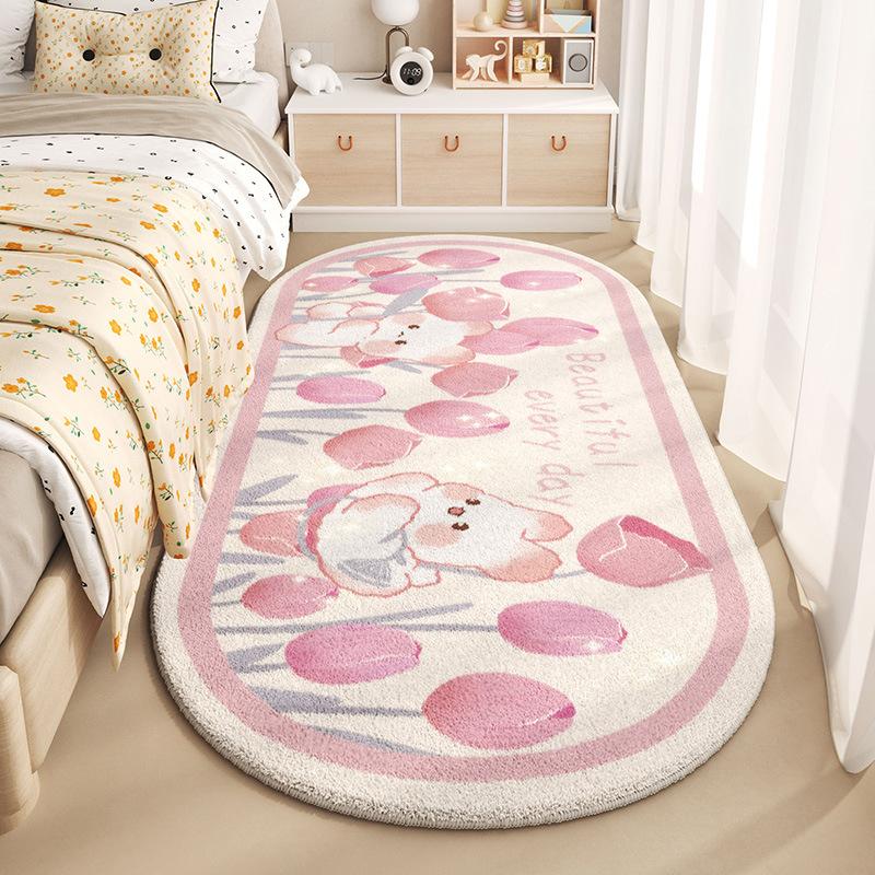 Cartoon Bedside Carpet Cute Girl Bedroom Carpet Children's Room Decoration Floor Mat