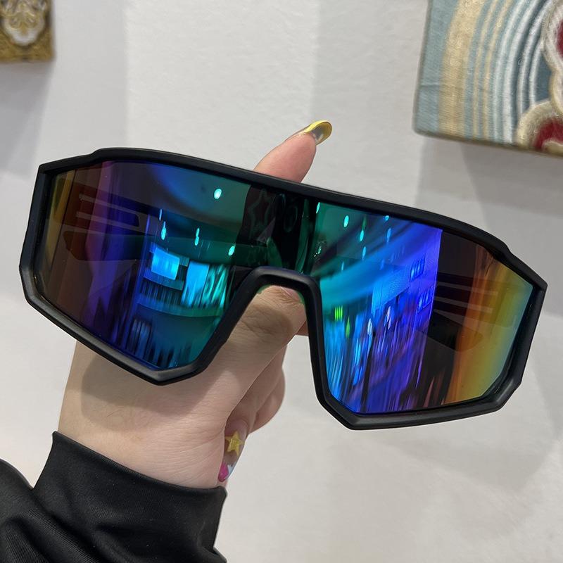 Cycling Glasses Large Frame Sunglasses Men's Sunshade Windproof and Sand Proof