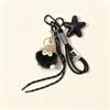 Cute Fashion Coal Fur Ball Doll Unisex Funny Casual Camera Bag Backpack Pendant Accessories Gift Bag Charm