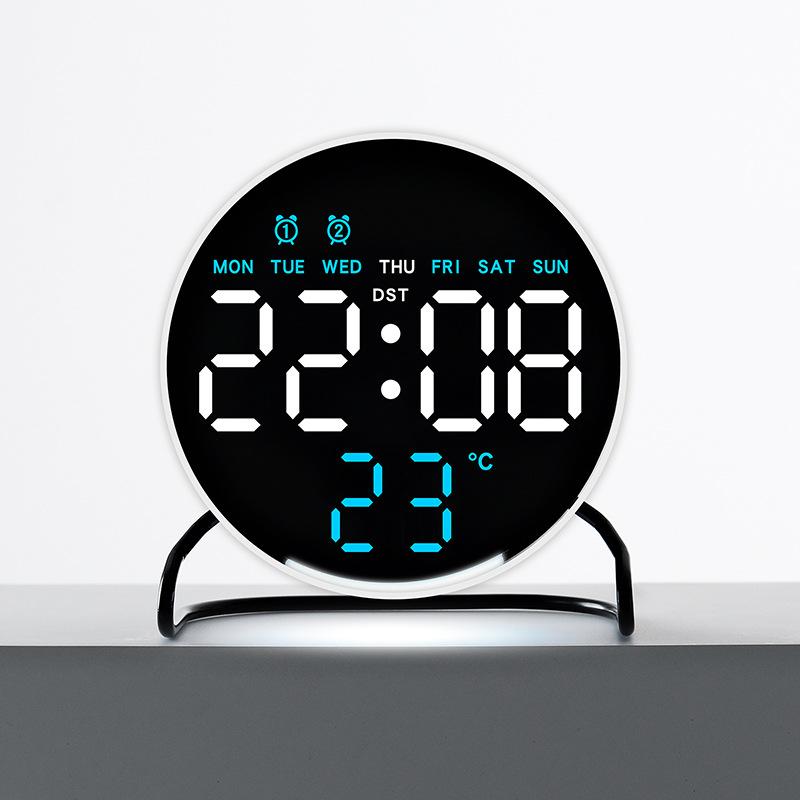 

A Desktop LED Clock, A Multi-functional Timepiece Digital Timepiece with Alarm Clock Function and Night Light