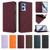Luxury Magnetic Flip Leather Wallet Case RFID Anti-Theft Card Slot Protective Cover for OPPO Reno 7Z 7 6 5 Lite 5F 4F 4 Lite