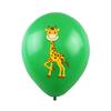 12Pcs 12inch Hawaiian Aloha Tropical Luau Latex Balloons for   Summer Beach Birthday Bar Party Wedding Supplies