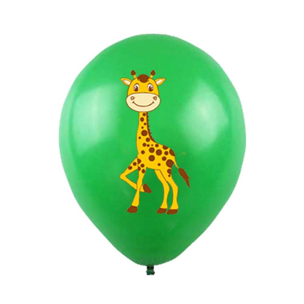 12Pcs 12inch Hawaiian Aloha Tropical Luau Latex Balloons for   Summer Beach Birthday Bar Party Wedding Supplies
