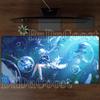 New HD Printing Pretty Genshin Impact Furina Anime XXL Mousepad Office Kawaii Girl Desk Mat Keyboard Mouse Pad Mice Mat Carpet