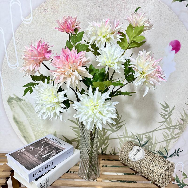 Plants Chrysanthemum Simulated Wedding Hotel Restaurant Desktop Props Decoration