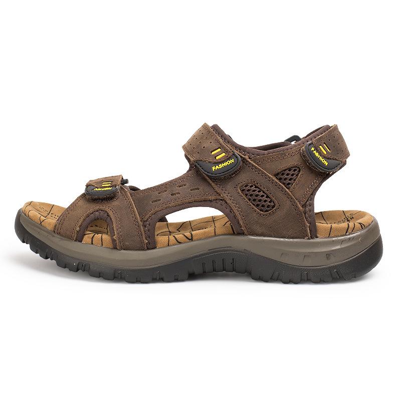 2024 Men's Open-Toe Casual Beach Sandals - Large Sizes Available