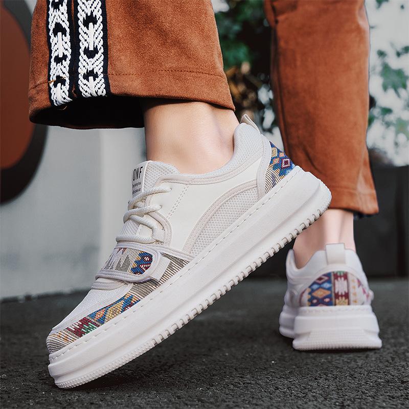 Autumn new simple board shoes comfortable low-top casual shoes thick sole