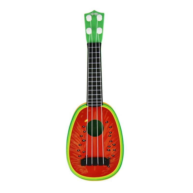 Children Mini Fruit Can Play Musical Instruments Guitar Baby Kids Novelty Educational Toys