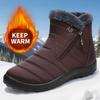 Women's Comfortable Winter Boots with Plush, Soft Soles for Outdoor Warmth, Suitable for All Seasons