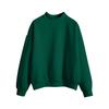 Teen Girls Solid Color Tops Cute Fashion Youth Long Sleeve Oversized Sweatshirts Teen Tops Winter Preppy Style Clothing