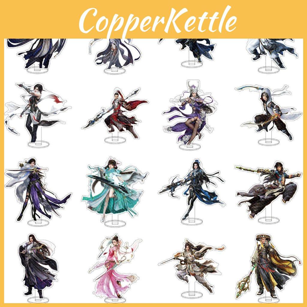 Charming Online Game Swordsman Love Character Acrylic Display For Collectors