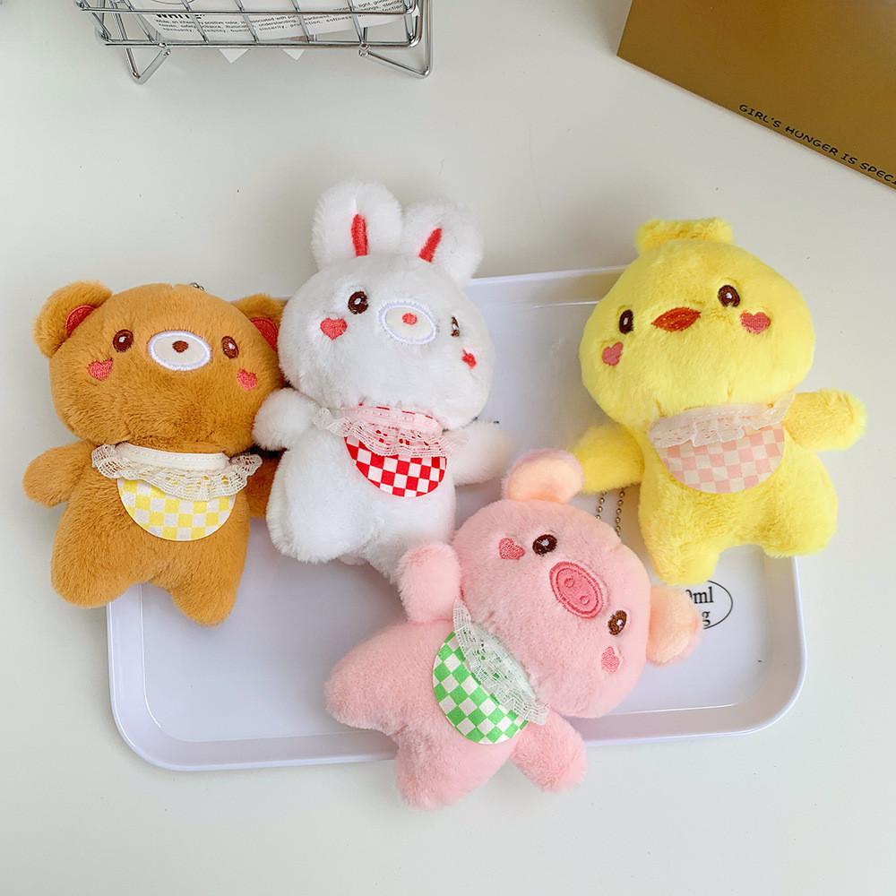 Adorable Plush Keychain Bear Creative Stuffed Animal Perfect For Kids And Adults