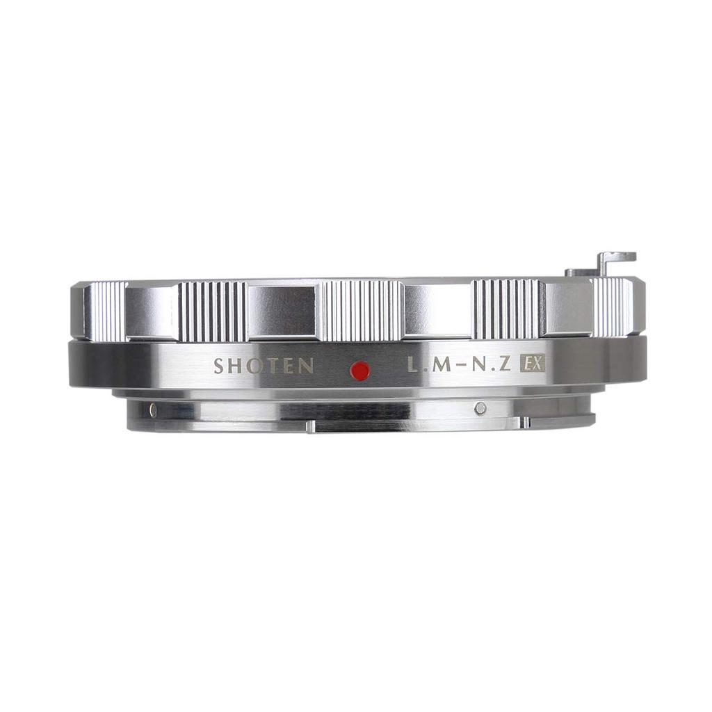 SHOTEN Mount Adapter LM-NZ EX Leica M Mount Lens To Nikon Z Mount Silver
