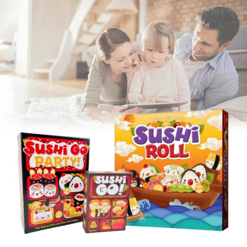 Party Sushi Go Board Game English Chinese Edition Social Events Celebrations