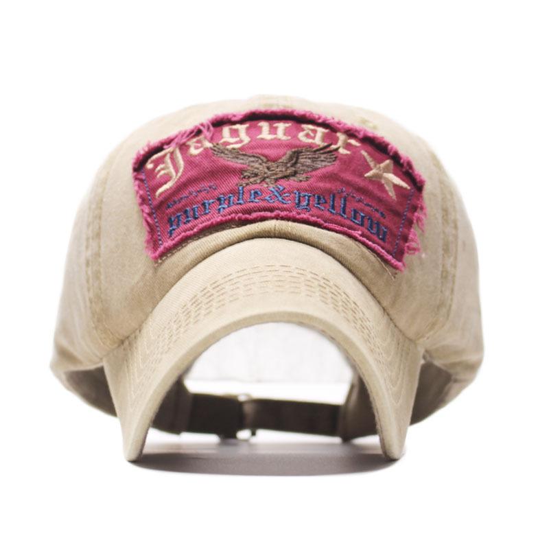 Hot Sale, Denim Baseball Cap Men's and Women's Washed Old Embroidered Letter Spring Cap
