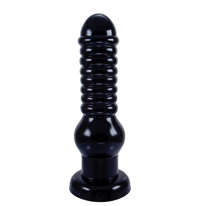 Závitový PVC Butt Plug Anální Expanzér Masturbátor Sexuální Hračka Velký Péro Fisting Strap on Kohout Gay Otrok Realistické Dildo