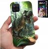 Etui Do Samsung Galaxy A22 5G - Dino Dinozaur Tyranozaur Case + Szkło