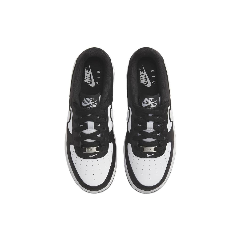 Nike Air Force 1 Low LV8 2 Weißer Swoosh Panda GS DV1621-001