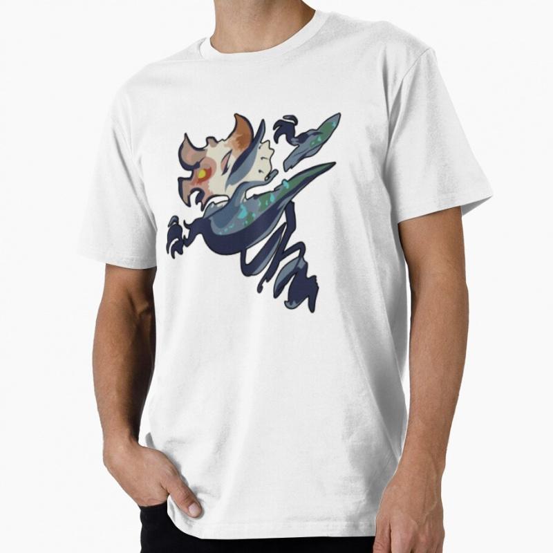 Bishaten Icon 0409 Monster Hunter World MHW Gift TShirt for Gamer 100 Cotton Short Sleeve Graphic Clothes All Size Tops