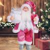 12-Inch Standing Santa Claus Figurine – Christmas Holiday Decor and Gift Ornament