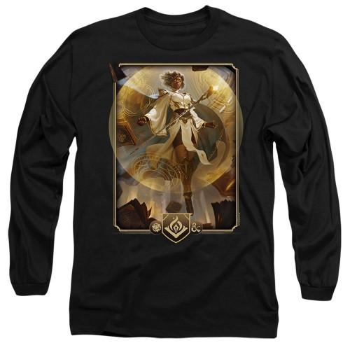Dungeons & Dragons Mens 2024 Wizard Key Art Long-Sleeved T-Shirt