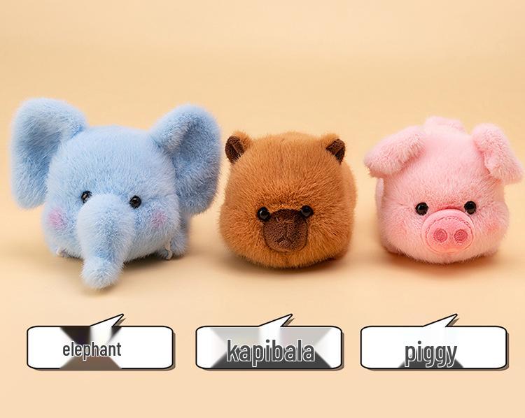 Chubby Animal Plush Toy Doll - Whale, Dolphin, and Fawn - Trendy Birthday Gift