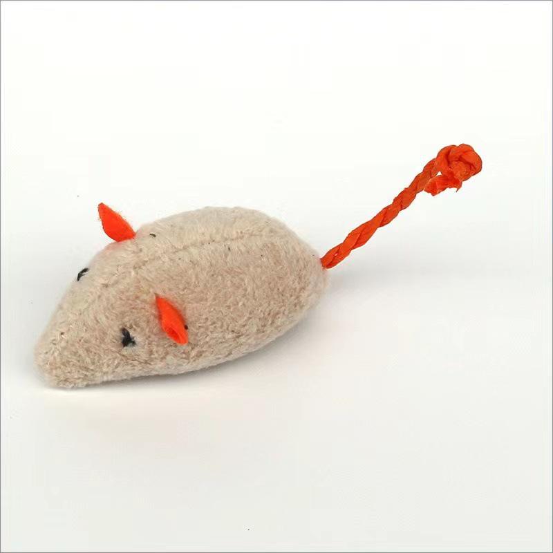 Mint Mouse Cat Toy: Self-Entertainment, Claw Grinding, Chewing, Durable Plush for Boredom Relief