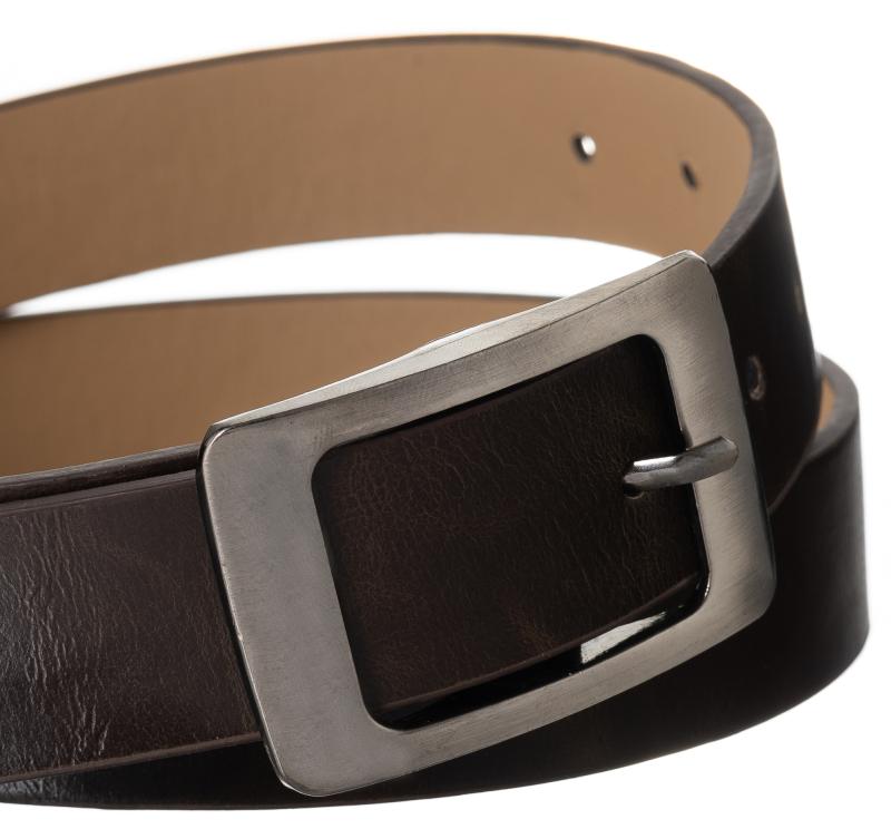 PU women's belt SBB-CV-3A BROWN 110