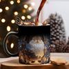 Premium Ceramic Heat Mugs Reveals Holiday Pattern When Heated Dishwasher Safe Ideal For Teas Hot Chocolates
