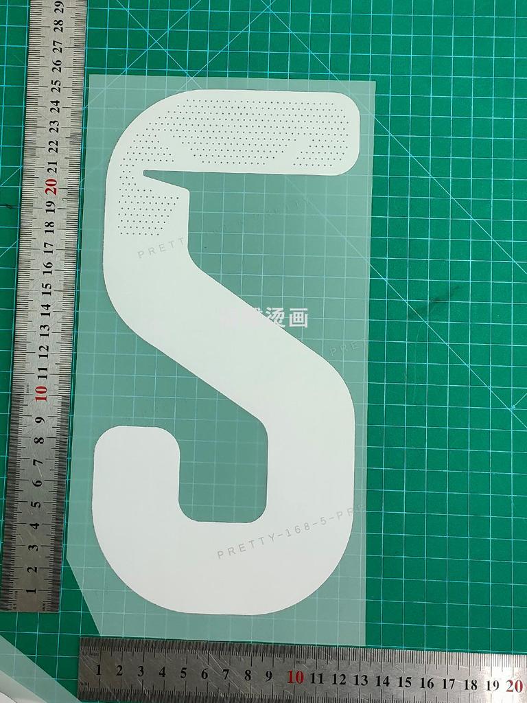 2026AD Adult White Home Game Jersey Heat Press Number Stickers