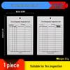 Fire Safety Inspection & Record Card Holder: Fire Extinguishers & Hydrants