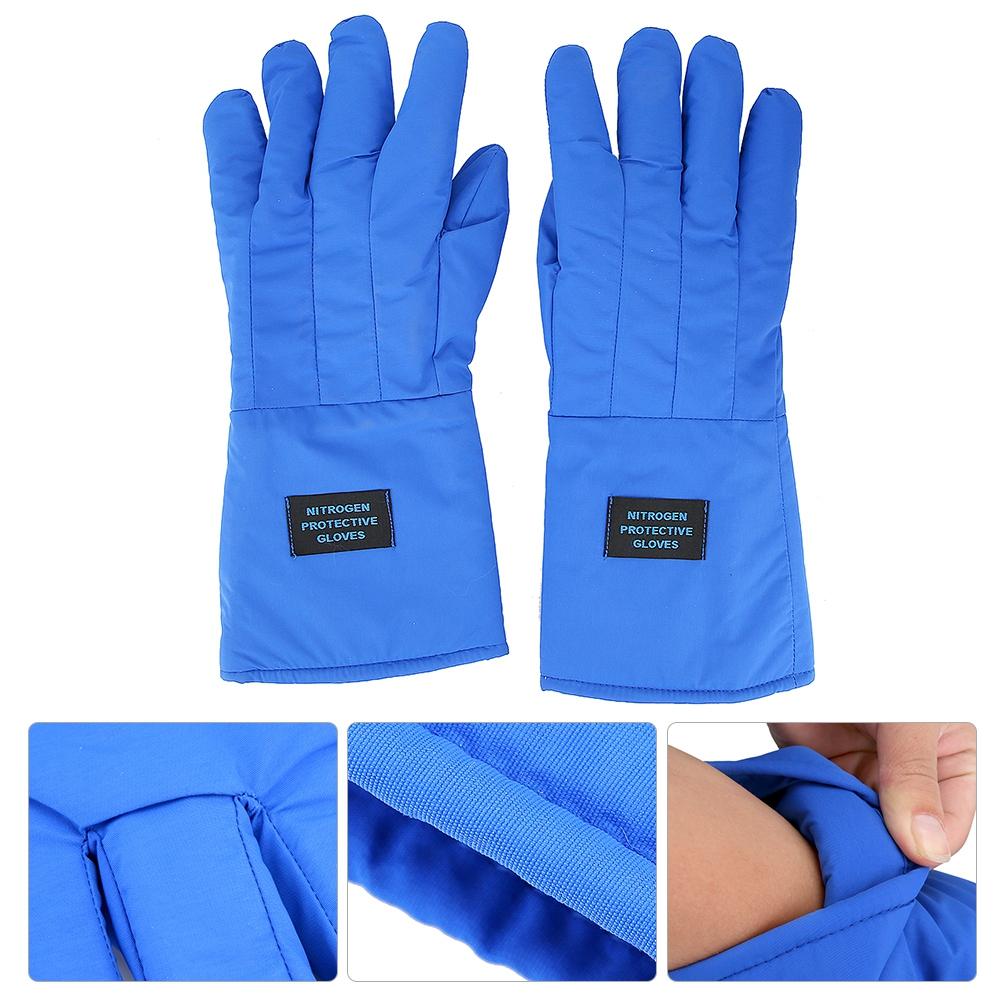 38cm Long Cryogenic Gloves Waterproof Low Temperature Resistant Liquid Nitrogen Protection