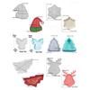 DIY Xmas Plate Ornament Mold Multi-purpose Epoxy Resin Plaster Wax Mold  Beginner Friendly