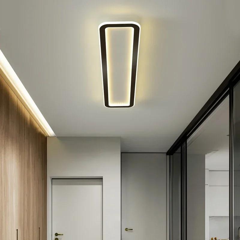Modern LED Ceiling Lights for Living Room Bedroom  Balcony Aisle Hallway Lamps Strip Chandelier Indoor Lighting Fixtures Luster