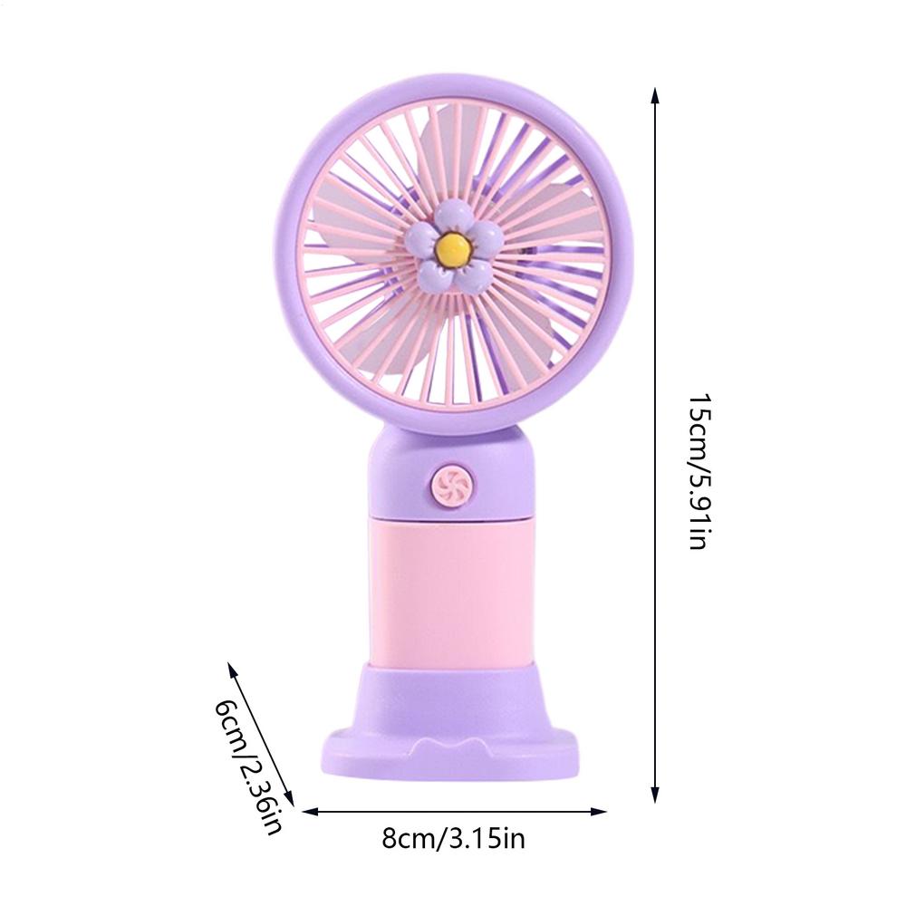 Handheld Fan Personal Fan Handheld USB Electric Battery Operated Silent Personal Cooling Device For Men Women Travel Indoor