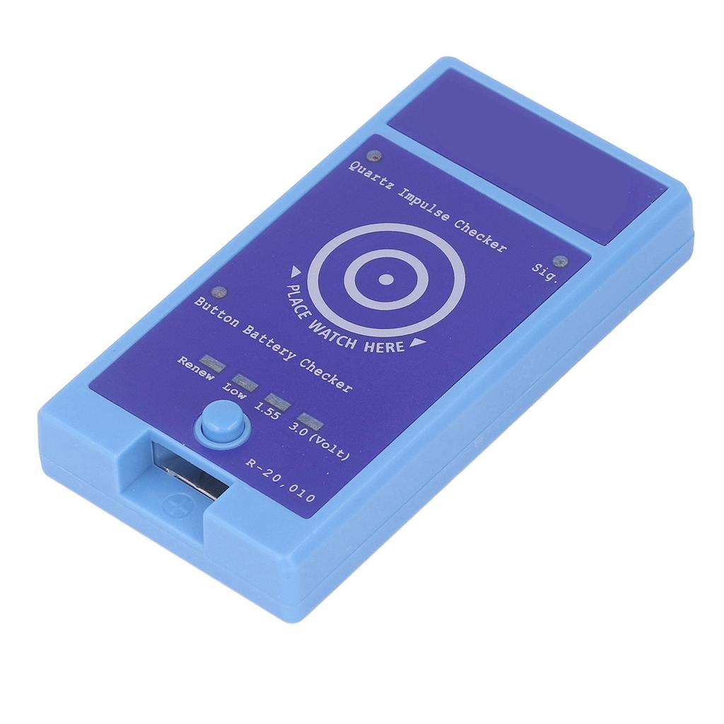 Quartz Watch Detector Dual Purpose Portable Quartz Impulse Tester Button Battery Checker