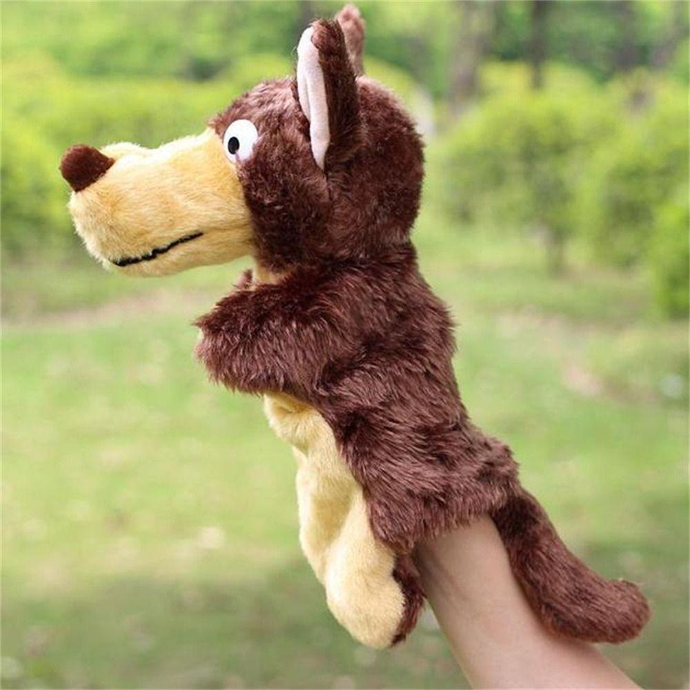 Dolls Stuffed Animals Rabbit Plush Hand Doll Animal Hand Puppet Cartoon Plush Toys Children Puppets