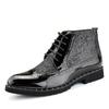 Men's 2025 High-Top Leather Martin Boots – Business Casual & Nightclub Styling
