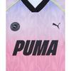 Puma Logo Color Block V-Neck Short Sleeve Soccer Shirt Unisex tops 950412-04