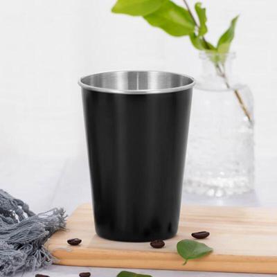 I'm Simple Stainless Steel Cup (Black/500ml)