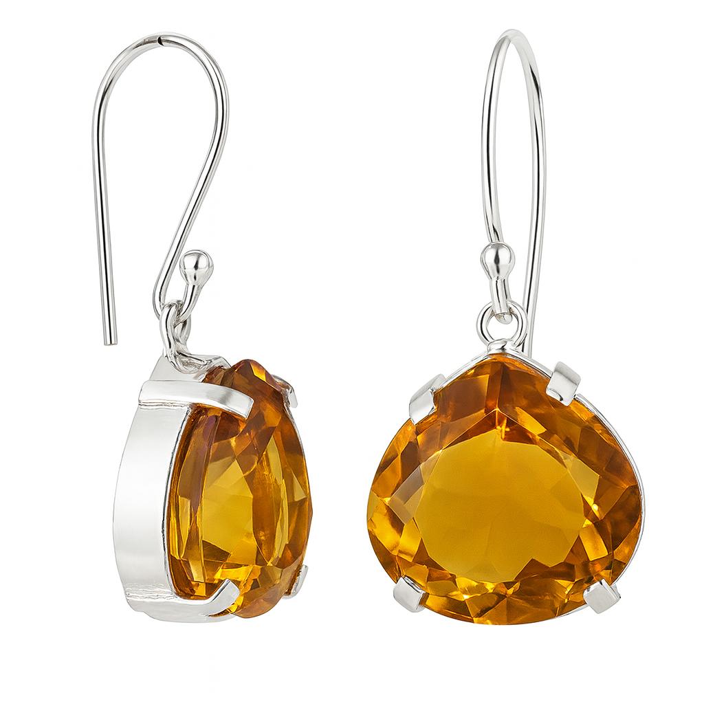 Stunning 70 Ct Natural Certified Alexandrite Pear 7 Color Change Earring Pair AI-130-NS