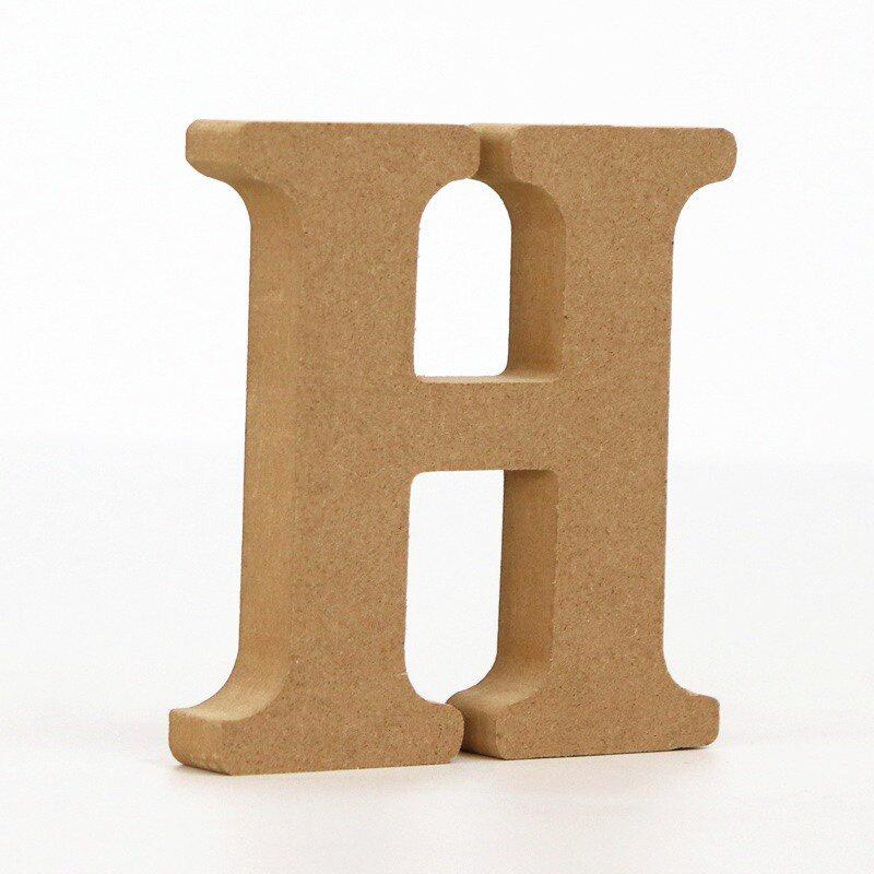 Freestanding DIY Wooden Letters & Numbers: Home, Wedding, and Photography Decor