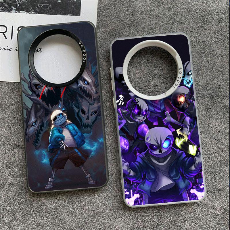 U-Undertale S-Sans Weiche Handyhülle für Xiaomi Redmi Note 13 14 15 Pro Plus 12S 12 11S 11 11T 10S 10 Stoßfeste Abdeckung Rückschale