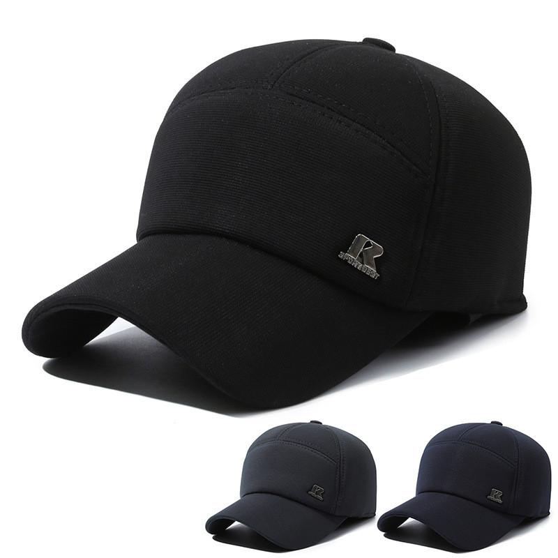Stylish Insulated Baseball Hat For Seniors With Ear Protection Perfect For Cold Weather
