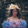 Chapeau Fascinator de Mariée avec Voilette Décorative, Coiffe de Mariage pour Femmes, Accessoires de Cheveux de Fête faits à la Main et Métalliques, pour Jour de Course Formel et Occasions Spéciales