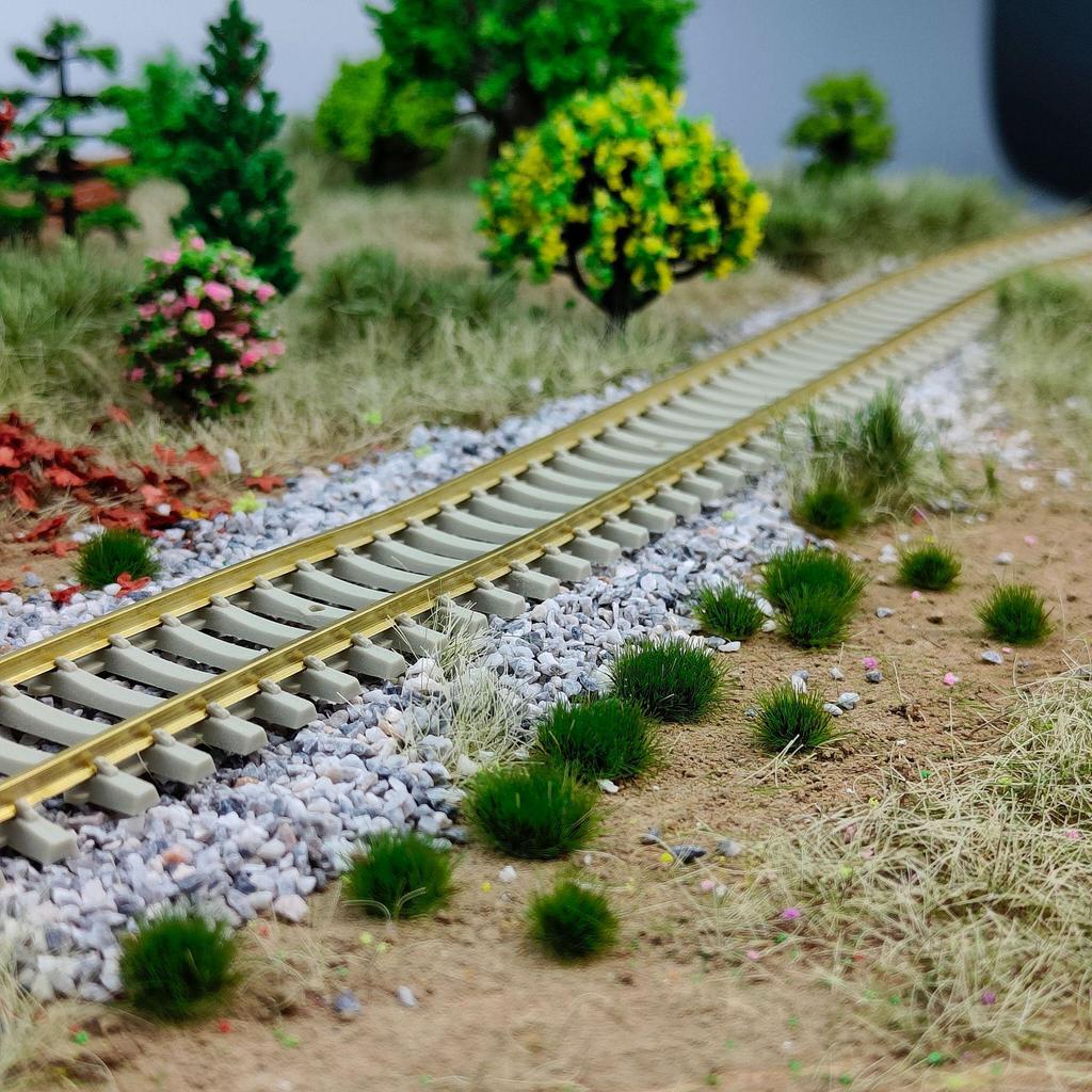 5mm Model Train Static Grass Tufts for DIY Miniature Landscape Scenes