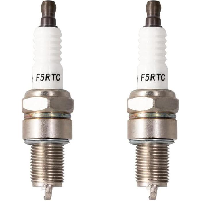PK2 TORCH F5RTC Spark Plug Replace For NGK 7734/BPR5ES, For Champion 322/RN11YC 404/RN12YC 8405, For Denso 5305/IW16 3256/J16CR-U 3013/W14EXR-U