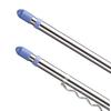 Ekans Stainless Steel Telescopic Clothes Drying Pole, 2.1m-3m, Set of 2, Straight, with Hanger Rack (1 Straight Pole, 1 Hanger Rack)